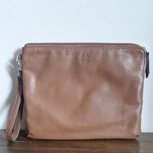 Naturalizer Brown Genuine Leather Wristlet